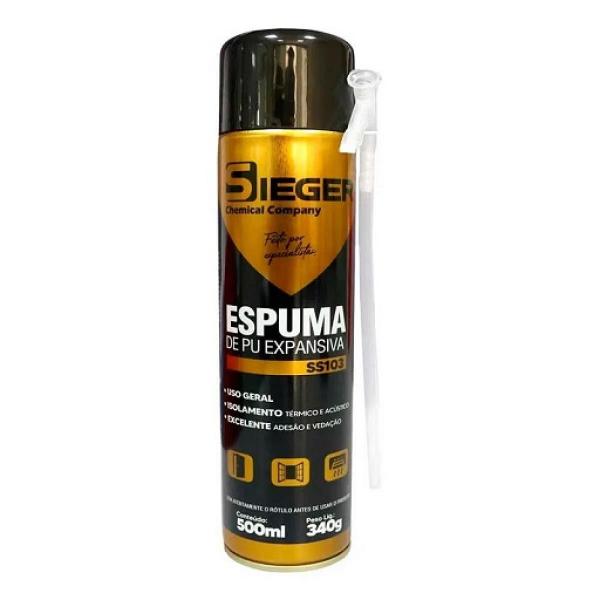 Espuma Expansiva Manual SS103 500ml/340g Sieger