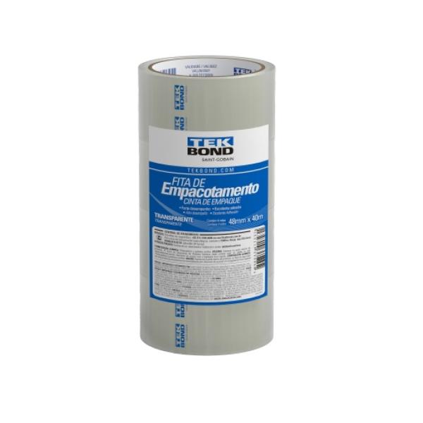 Fita de Empacotamento 48mmx40m Tekbond