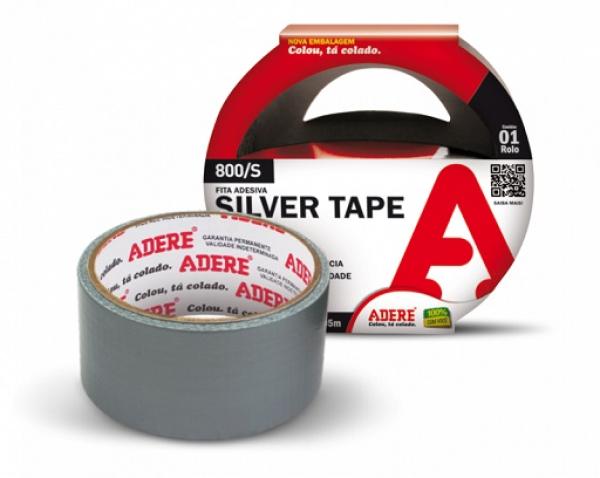 Fita Silver Tape Prata 50mm x 50m Adere