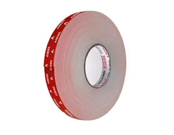 Fita Dupla Face Acrílica Estrutural Cinza 20M Adere