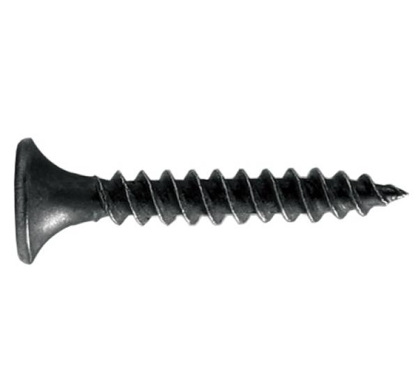 Parafuso Drywall Cabeça Trombeta, Ponta Agulha e Acabamento Fosfatizado