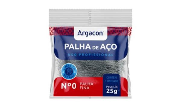 Palha de Aço Fina N°0 Argacon