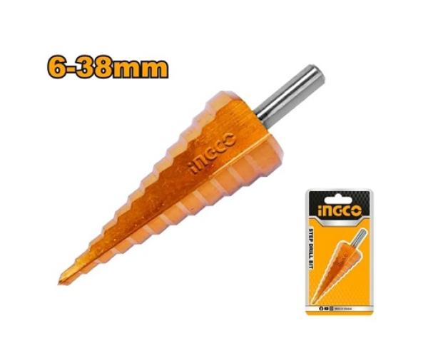 Broca Escalonada HSS 6 x 38mm Ingco