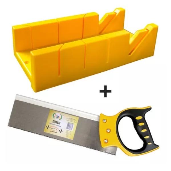 Caixa Gabarito Meia Esquadria e Serrote Costa 12pol Ingco