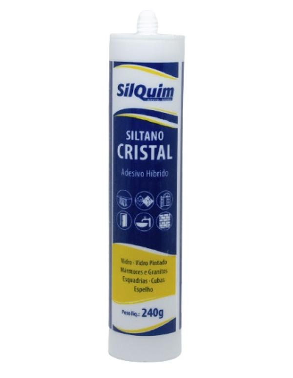 Selante MS Cristal Tubo 260g Silquim