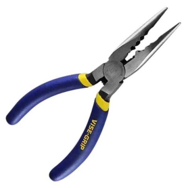 Alicate Bico Meia Cana Descascador de Fios 6