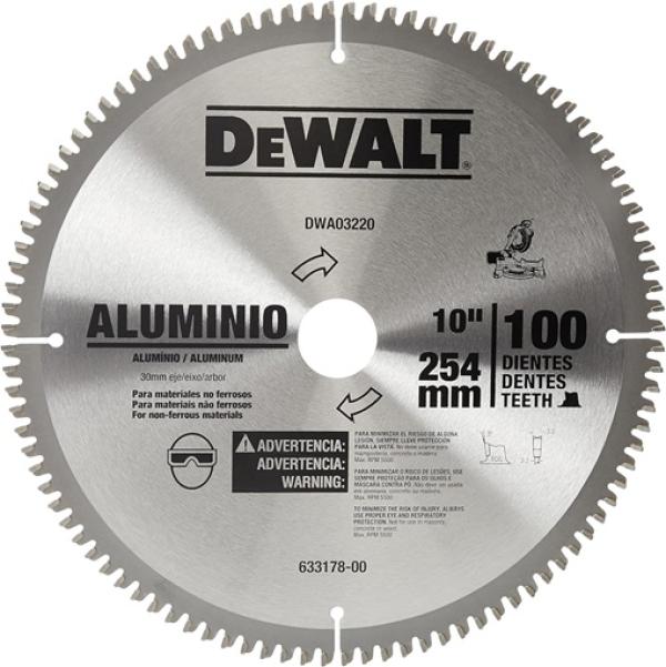 Lâmina Serra Esquadria Alumínio - Dewalt 