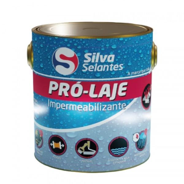 Impermeabilizante Pro-Laje Cinza Pote 1kg - Silva