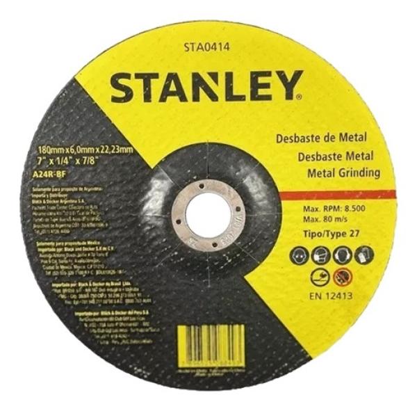 Disco de Desbaste Metal 7 - Stanley