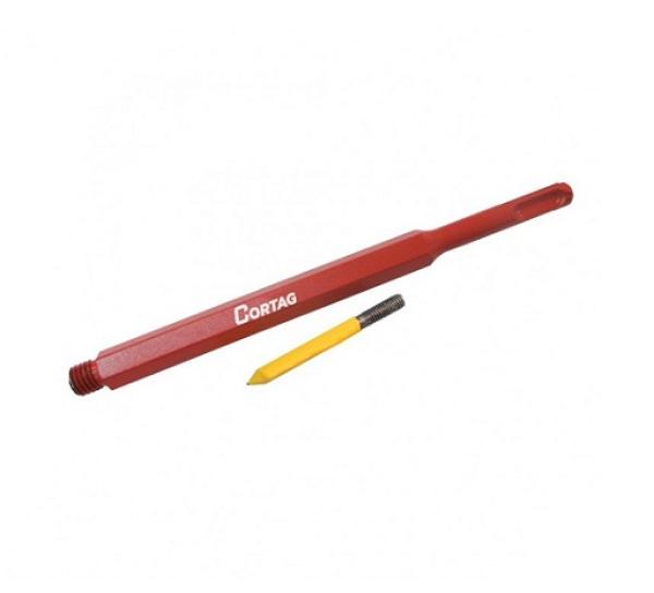 Haste C/ Encaixe Tipo SDS Plus Com Pino Guia - Cortag