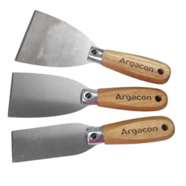 Espátula de Aço Com Cabo de Madeira Argacon