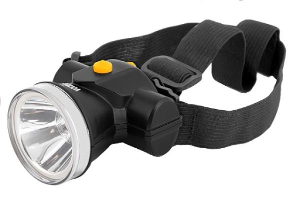 Lanterna LED P/ Cabeça Recarregável - Vonder