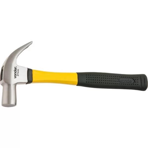 Martelo Unha 27mm Cabo Fibra - Vonder