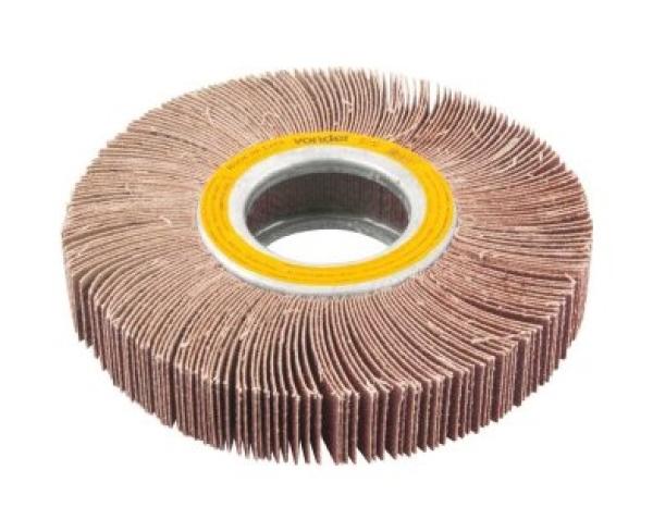 Roda de Lixa 150x25mm Sem Haste