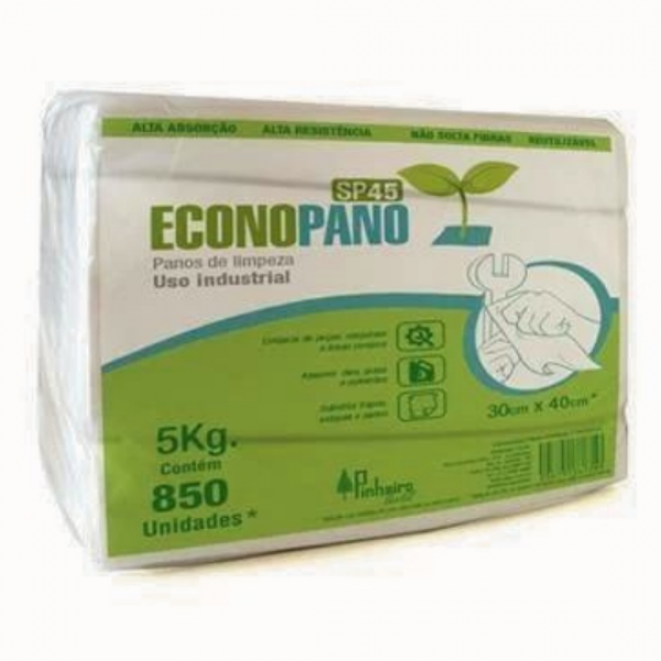 Pano Wiper SP45 30X40CM Fardo 5KG com 850un