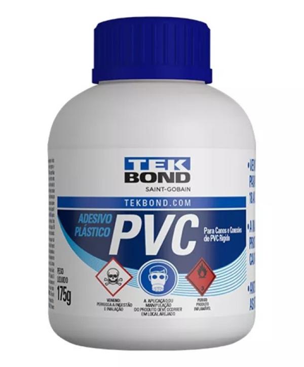 Adesivo Plástico PVC 175g Tubo Com Pincel - Tekbond
